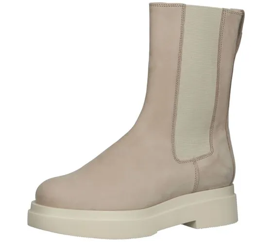 högl Damen Stiefel Echtleder-Schuhe High Top-Schuhe im Chelsea-Look 3-10 3202 9300 Beige