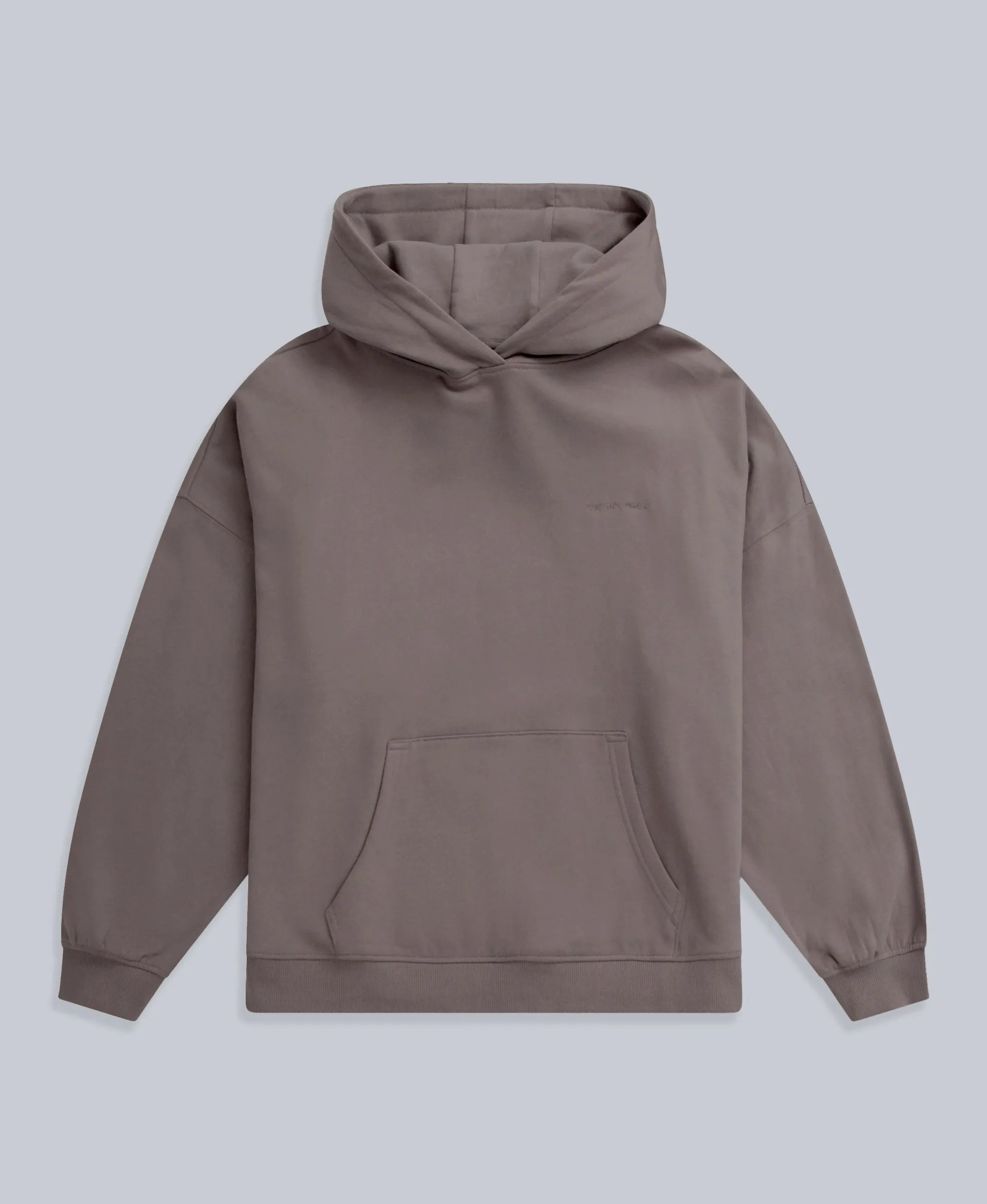 Idol Womens Drop Shoulder Hoodie - Taupe