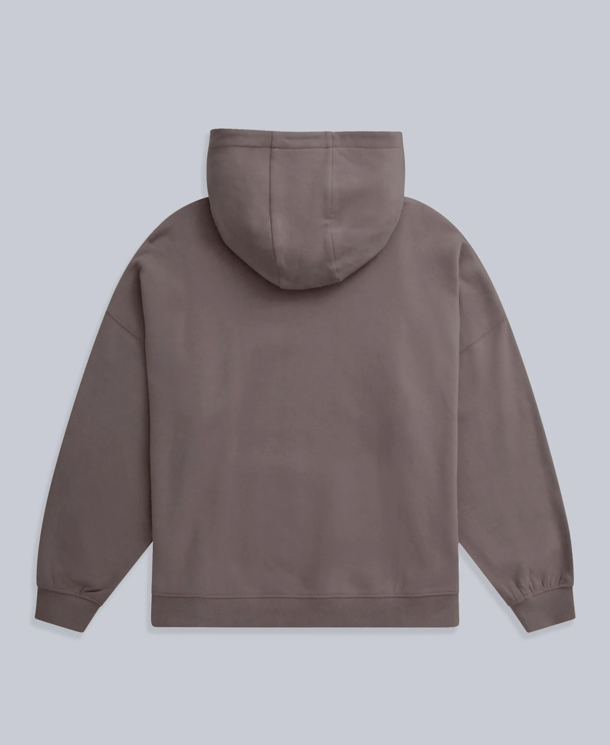 Idol Womens Drop Shoulder Hoodie - Taupe