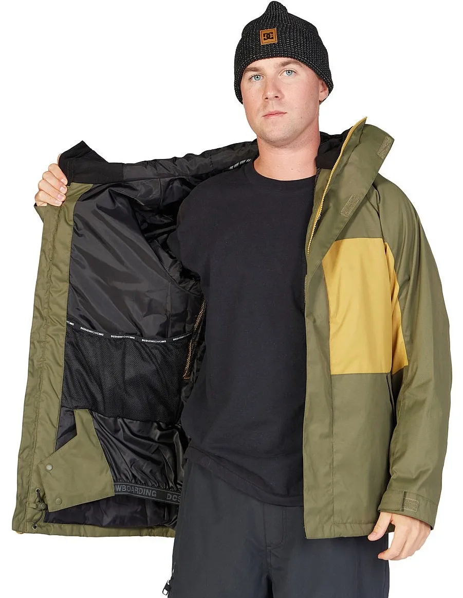 jacket DC Defy - CRB0/Ivy Green - men´s