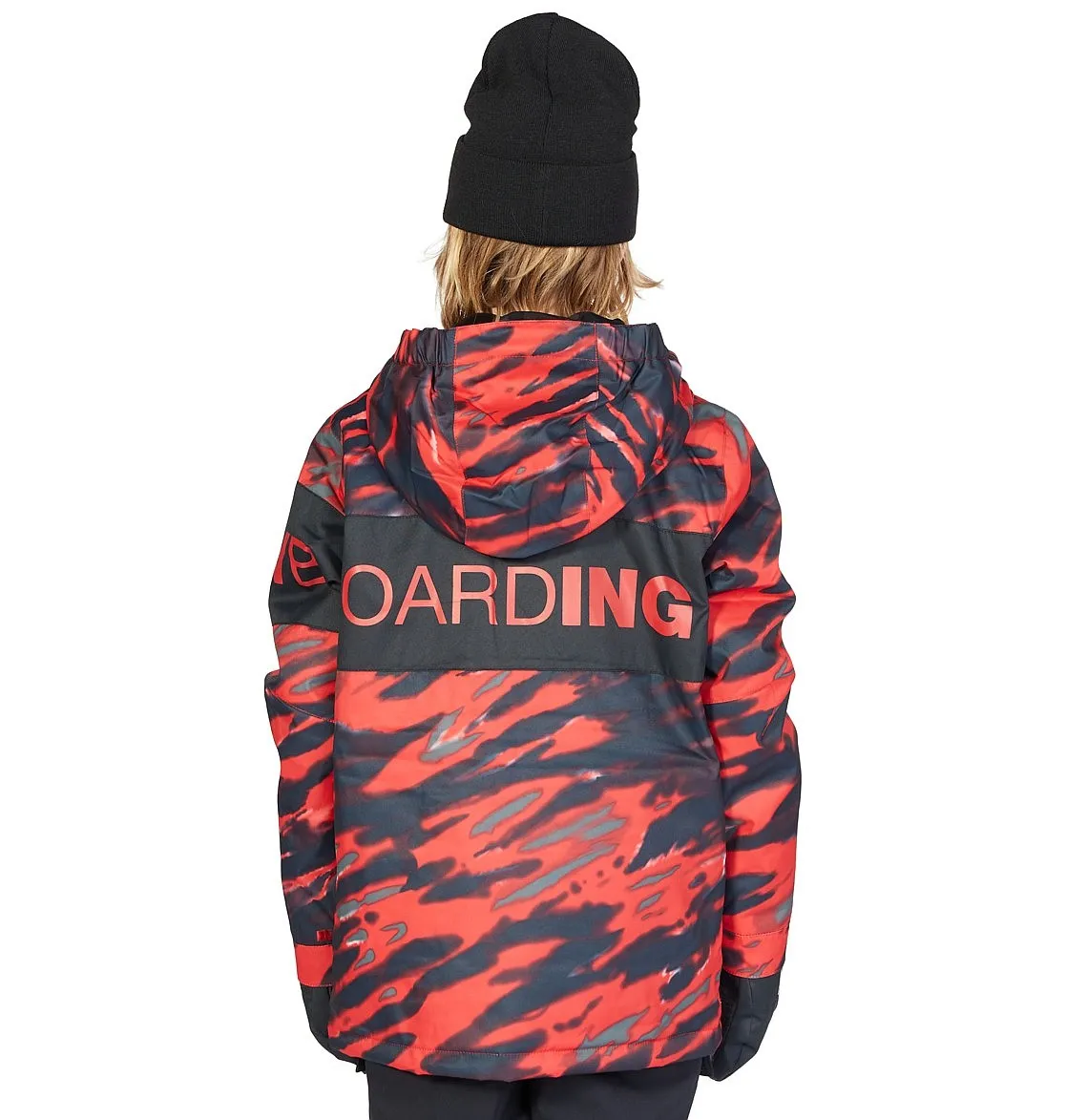 jacket DC Propaganda - XKRS/Angled Tie Dye Racing Red - boy´s