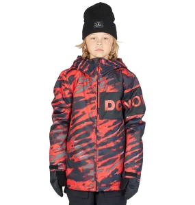 jacket DC Propaganda - XKRS/Angled Tie Dye Racing Red - boy´s