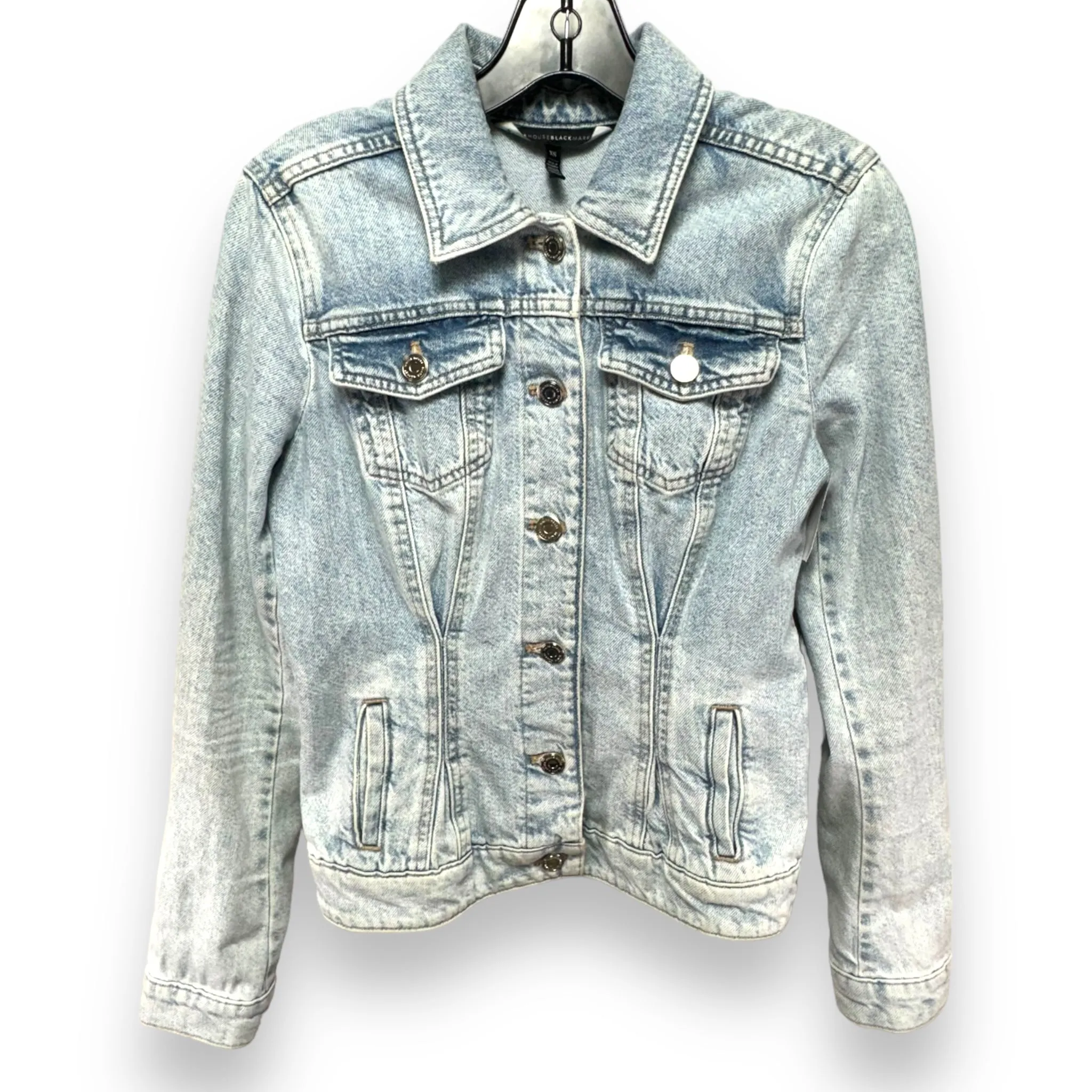 Jacket Denim By White House Black Market In Blue Denim, Size: Xs