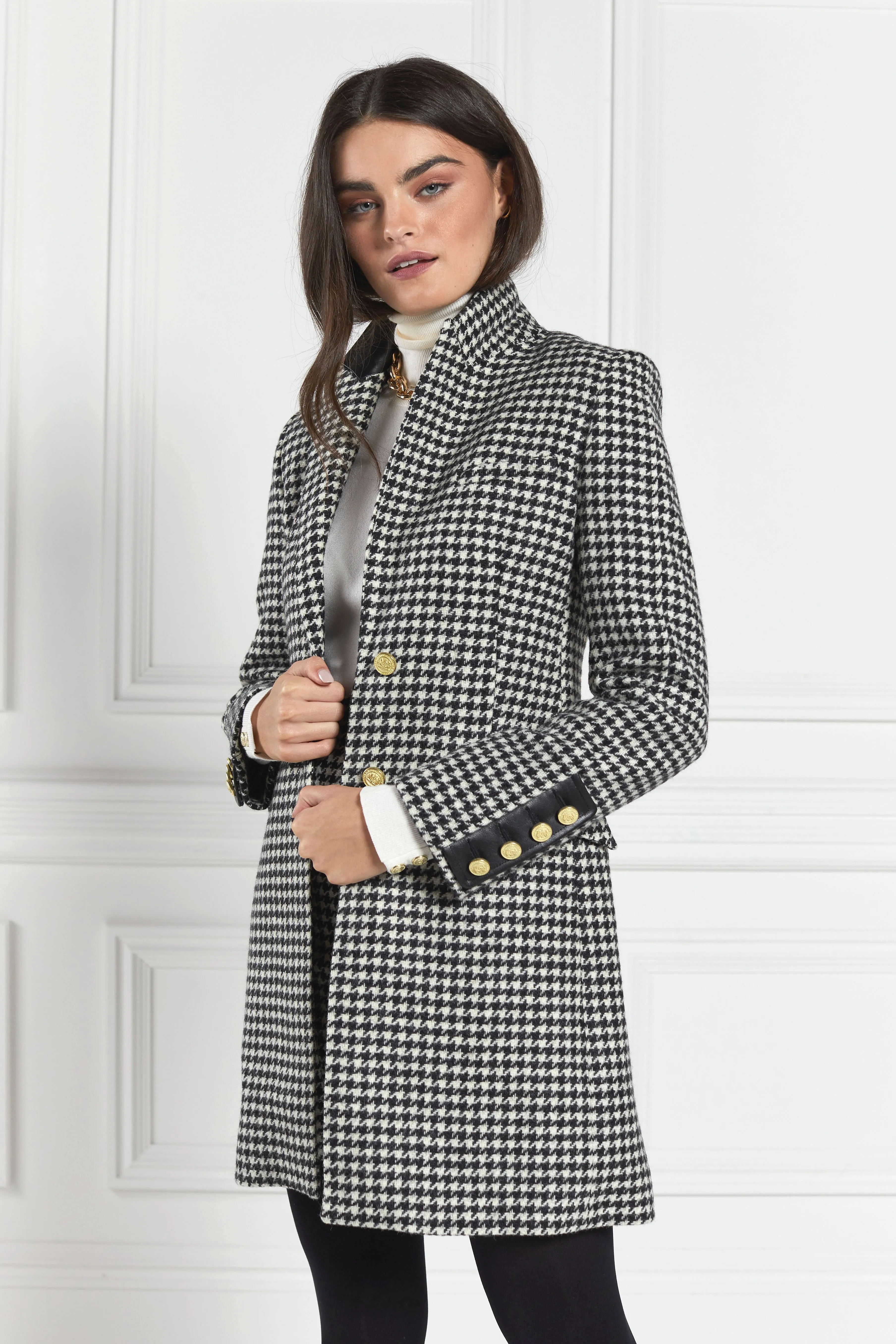 Kempton Coat (Houndstooth)