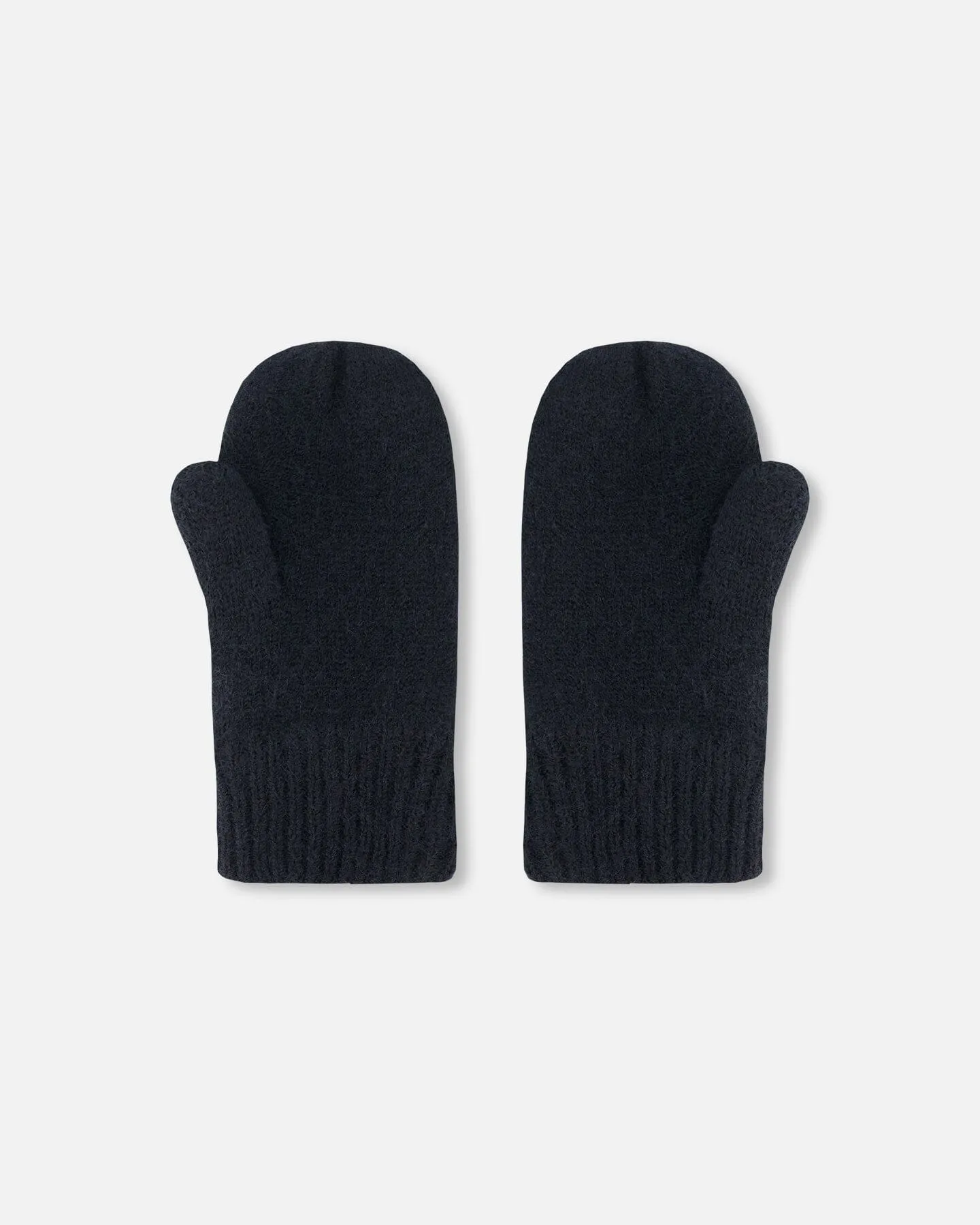 Knitted Mittens Black