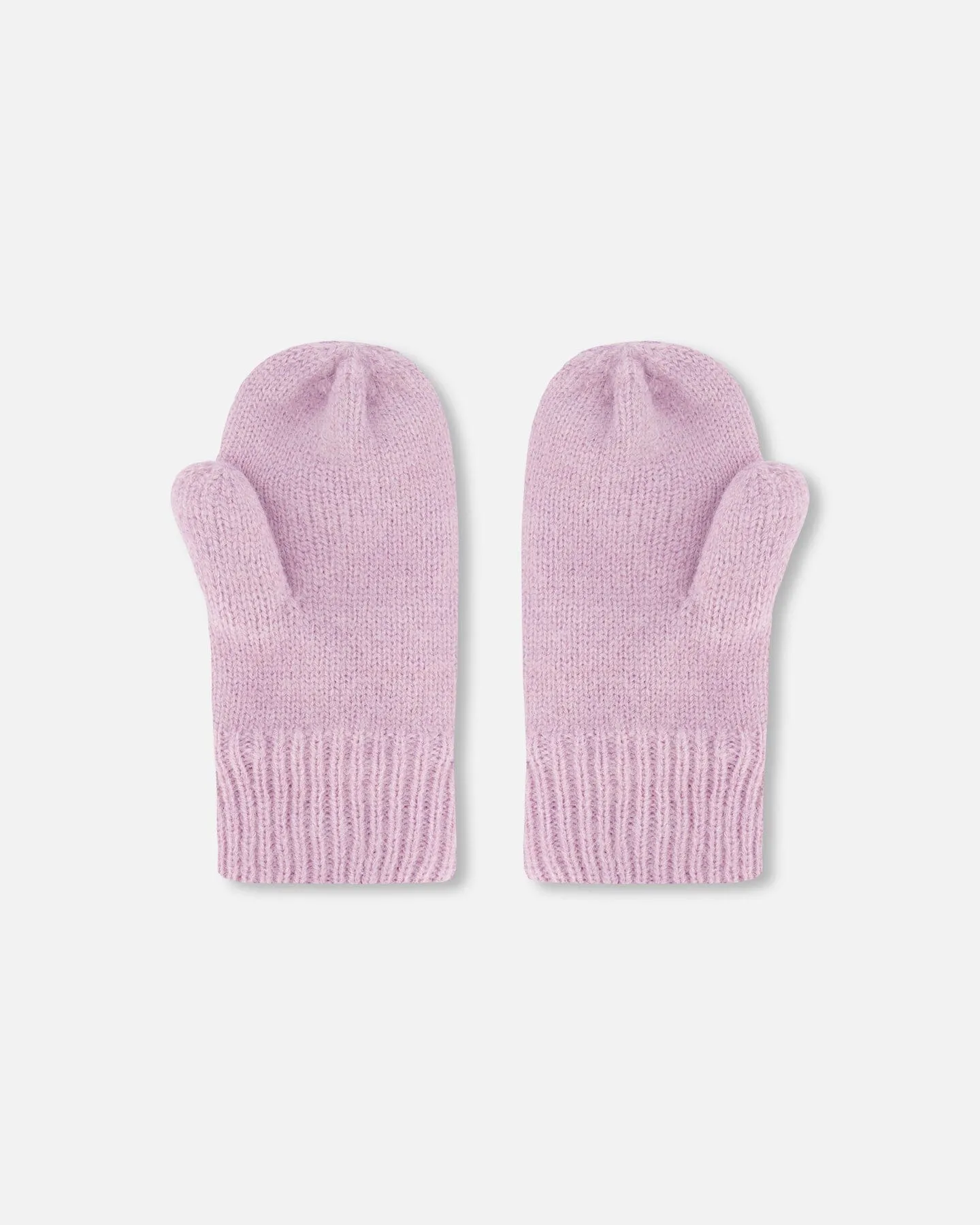 Knitted Mittens Lilac