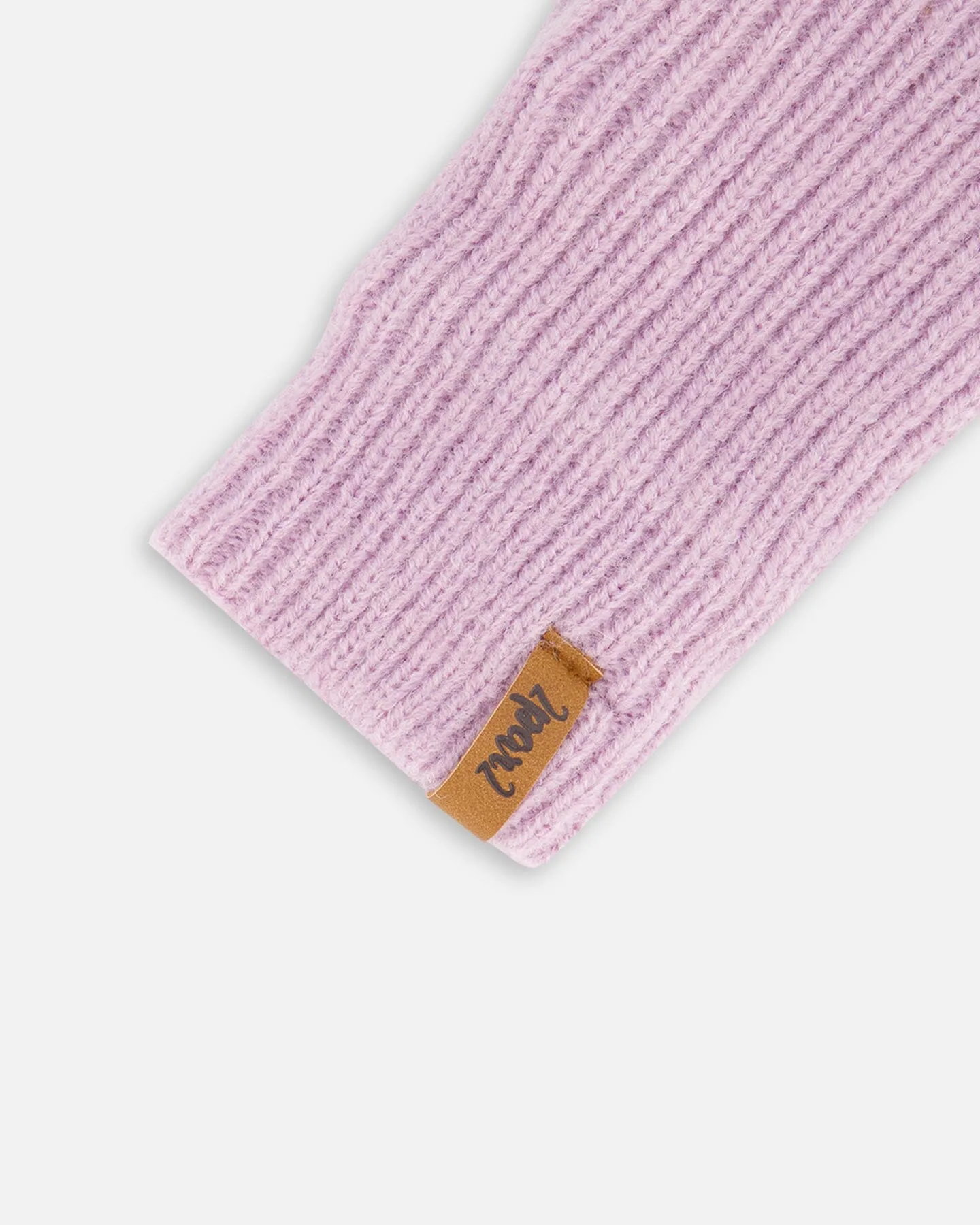 Knitted Mittens Lilac