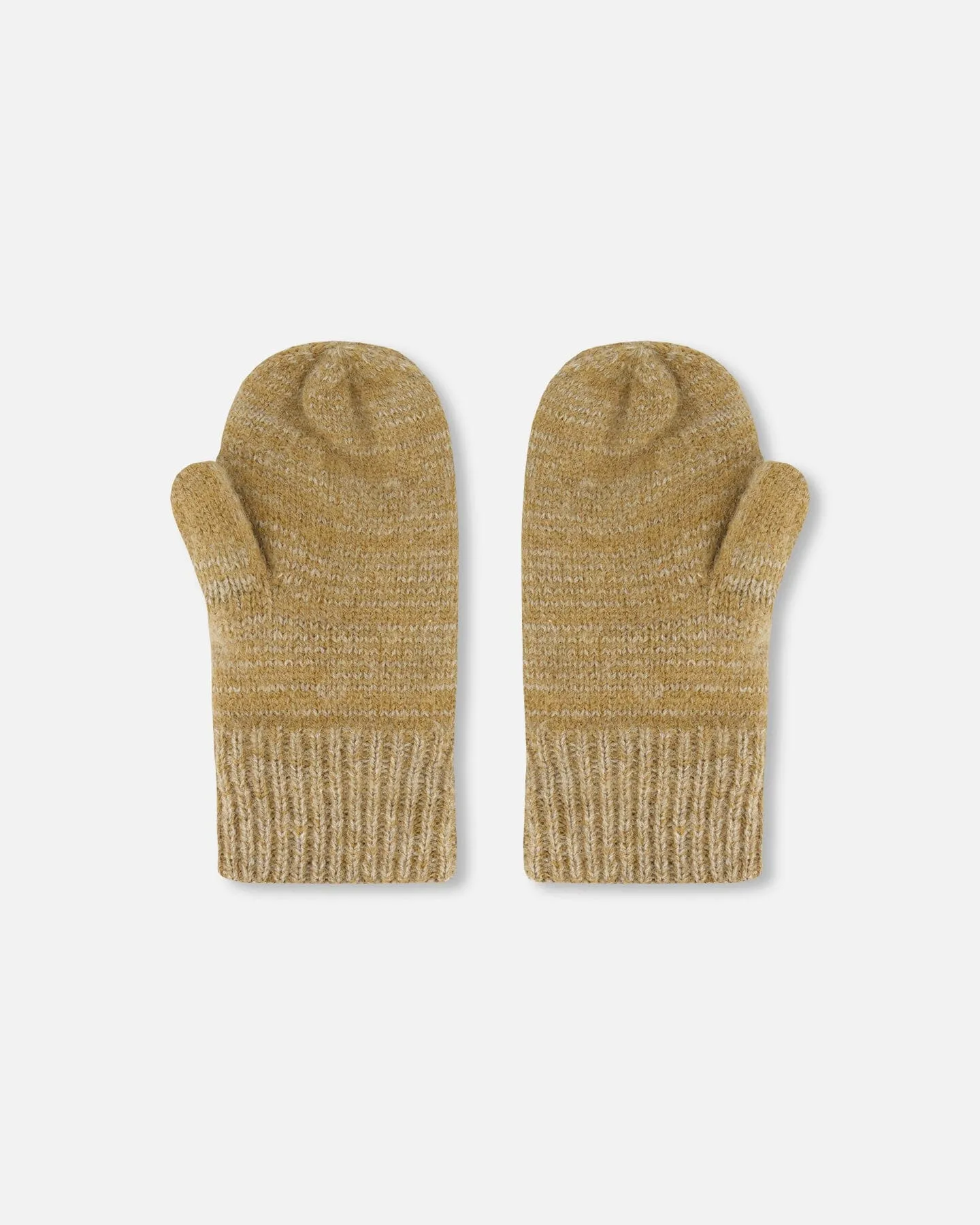 Knitted Mittens Taupe