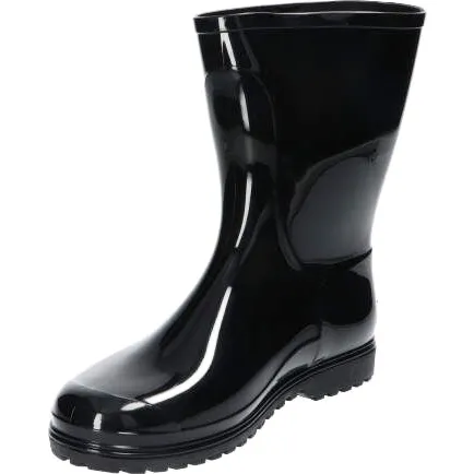 Lacquered Black Women's Galoshes American Club KAL17 / 22