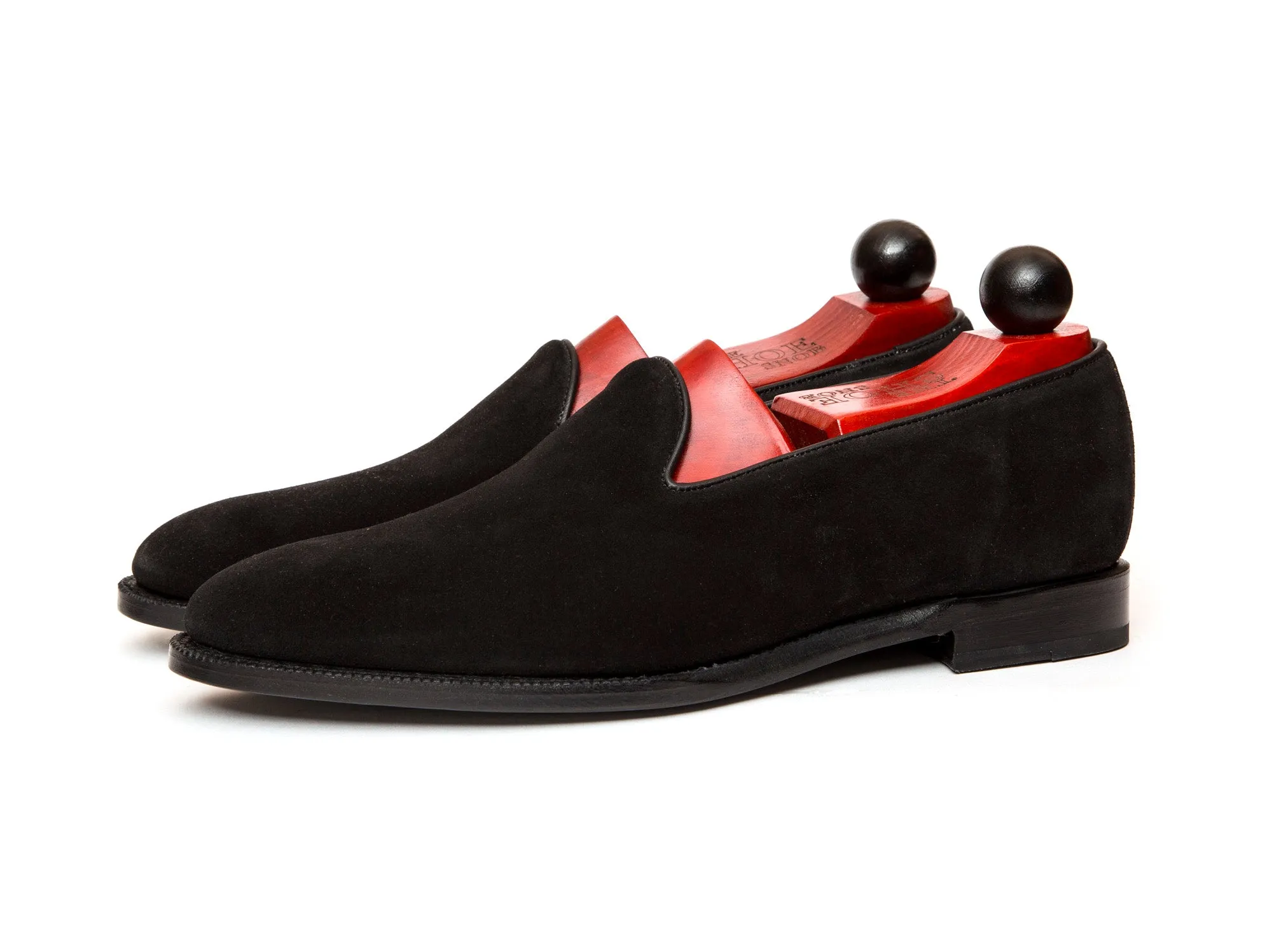 Laurelhurst II - MTO - Black Suede - TMG Last - Single Leather Sole