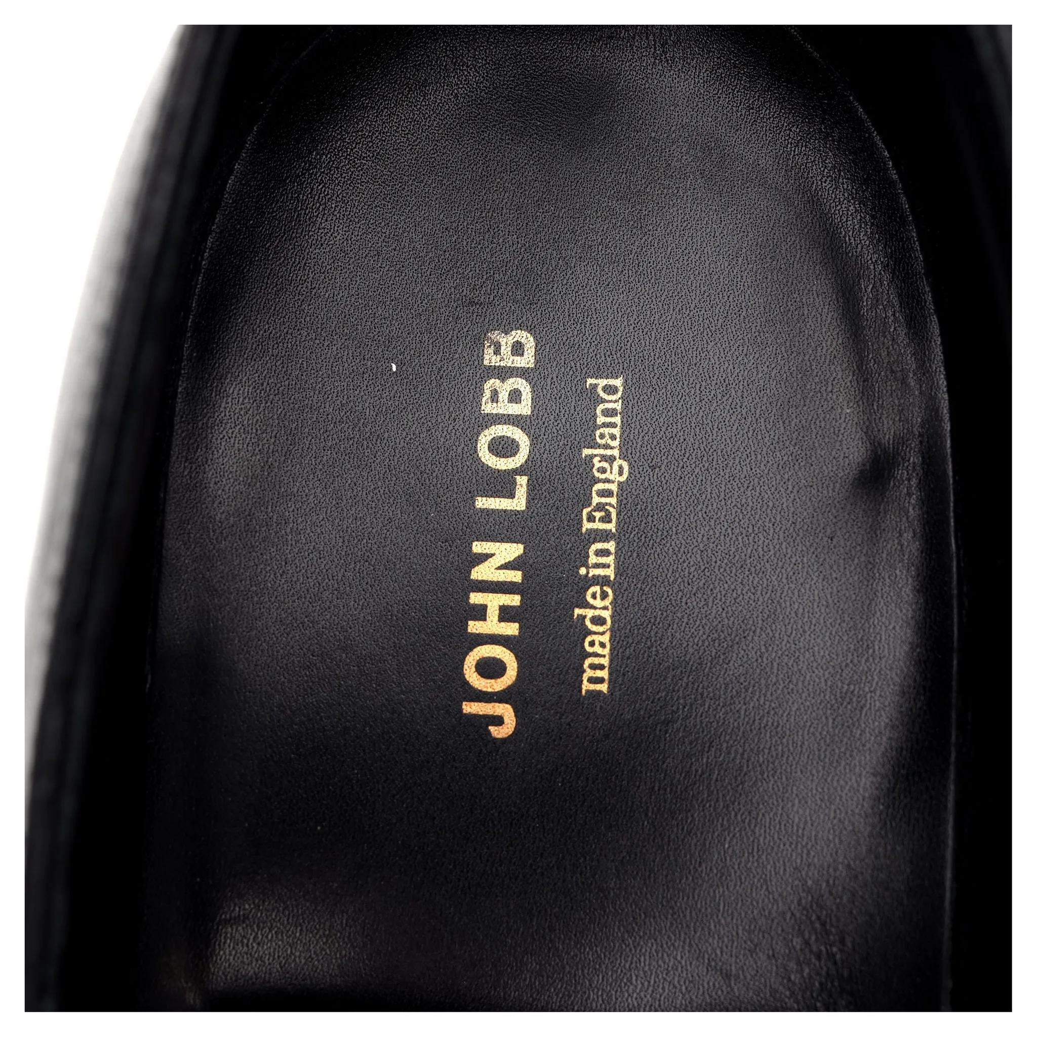 'Lopez' Black Leather Loafers UK 8.5 E