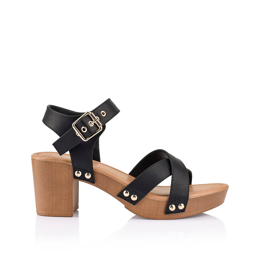 Lulu Clogs - Black Softee