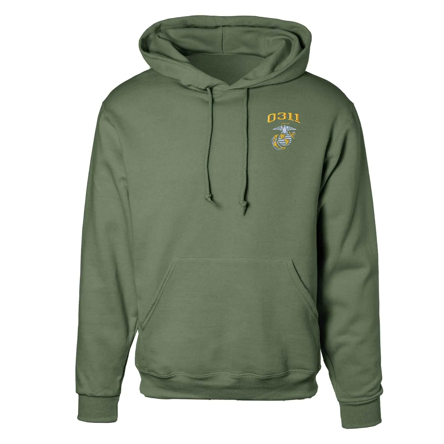 Marine MOS Embroidered Hoodie