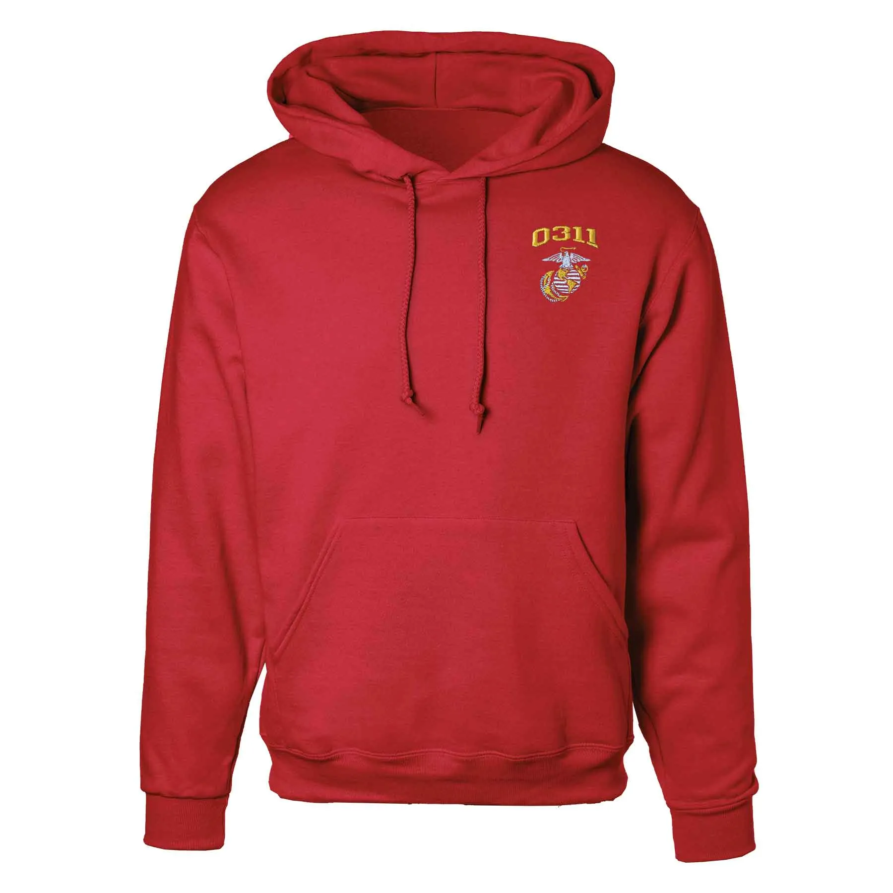 Marine MOS Embroidered Hoodie