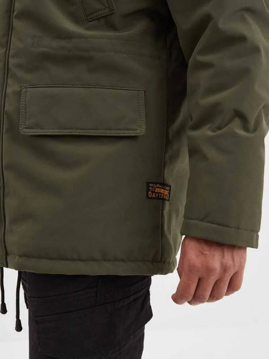 Men's khaki winter parka \103084\