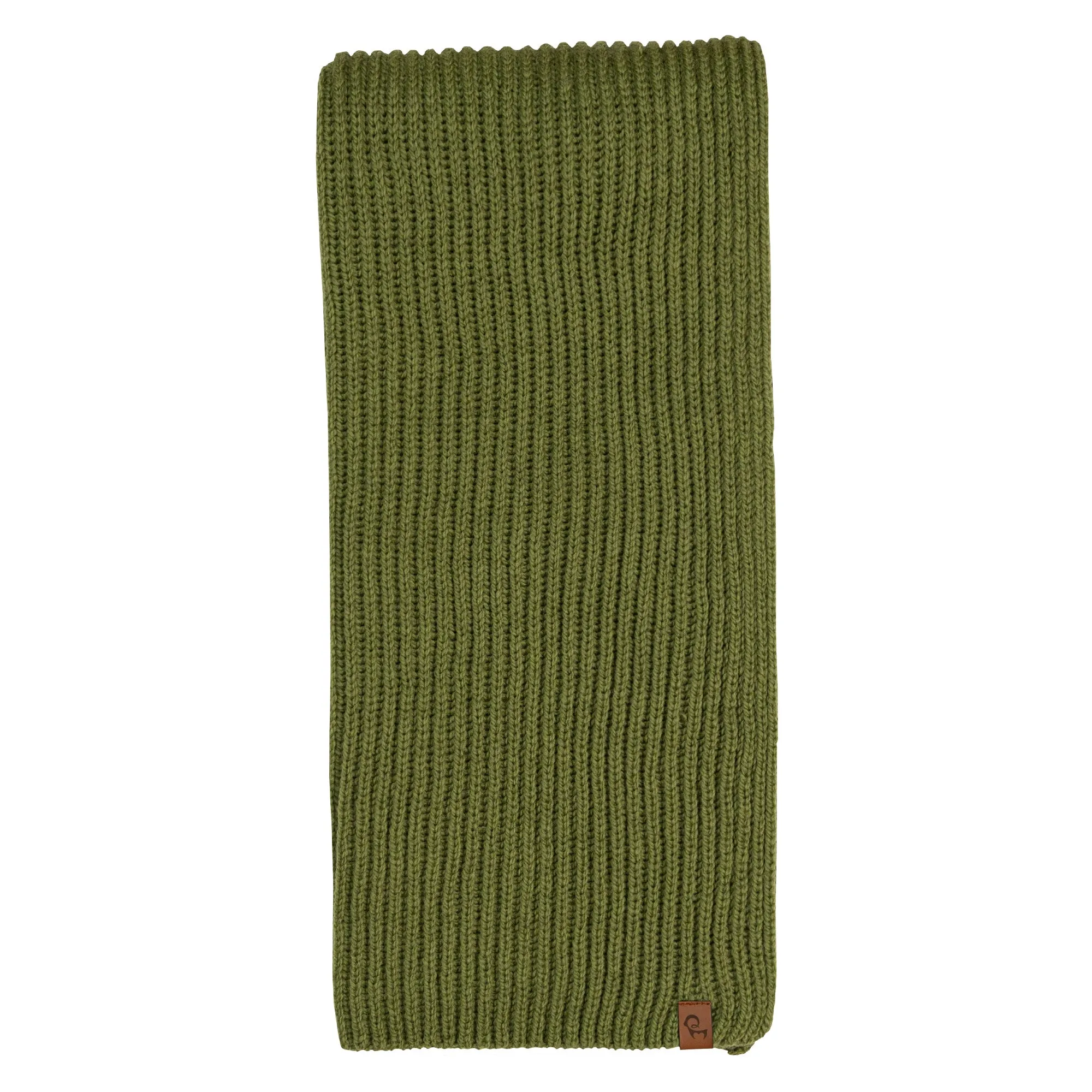 Men's Knit Thick Scarf Merino