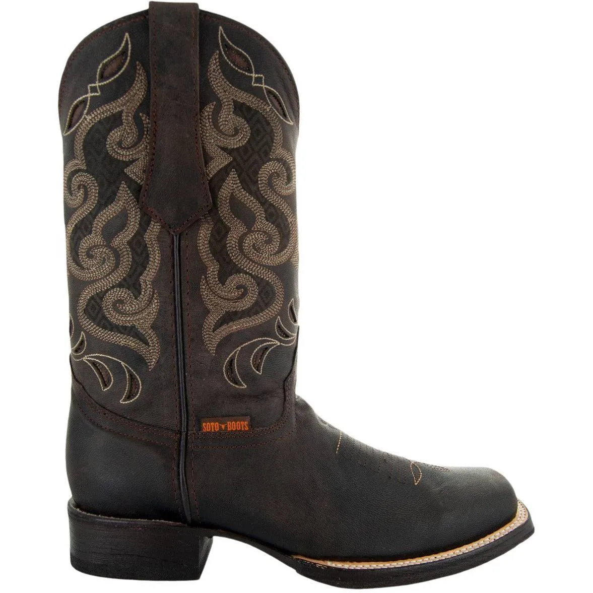 Mesa Mens' Square Toe Cowboy Boots (H50019)