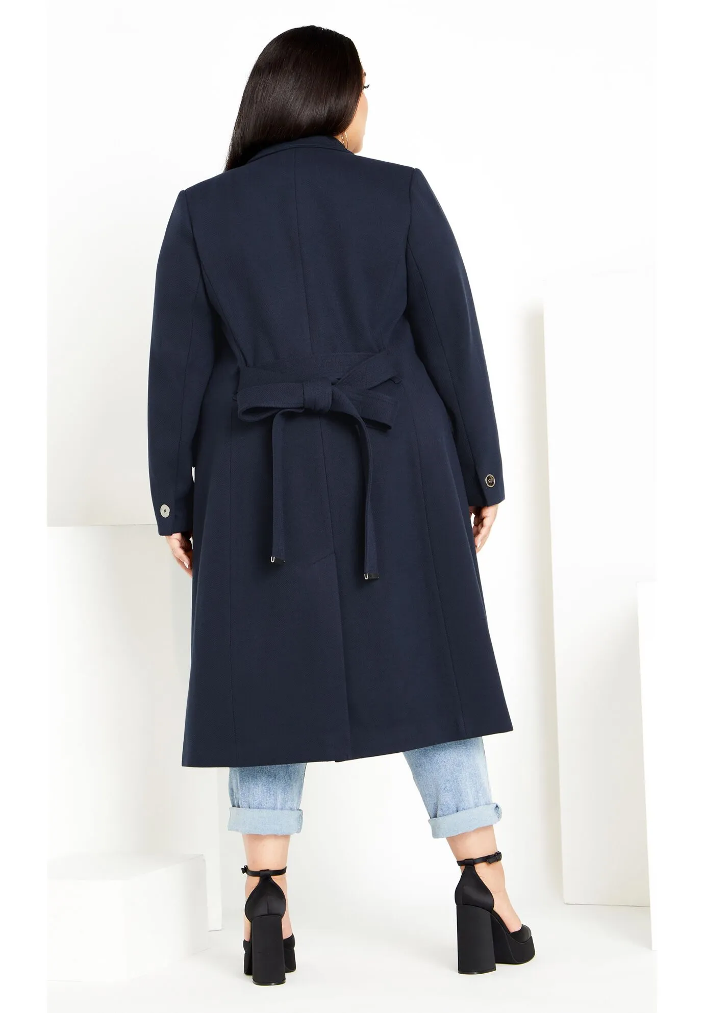 Mia Coat - navy