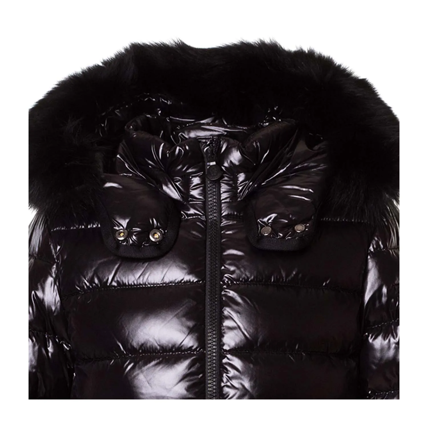 Moncler Girl Black Padded Coat