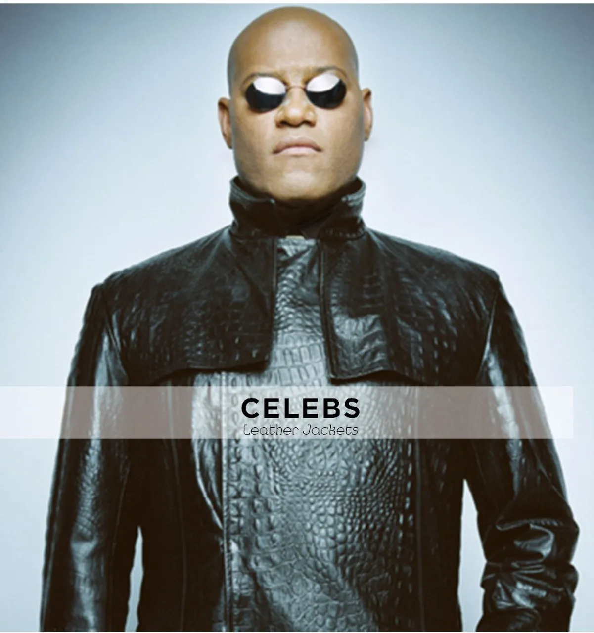 Morpheus The Matrix Laurence Fishburne Alligator Coat