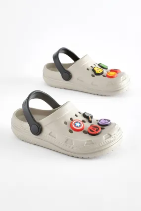 Neutral Marvel Clogs