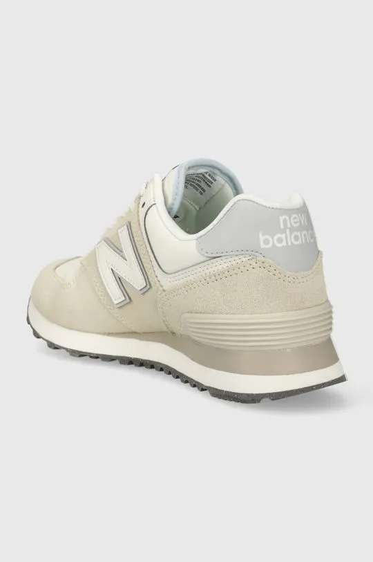 New Balance sneakers WL574AA2 beige color