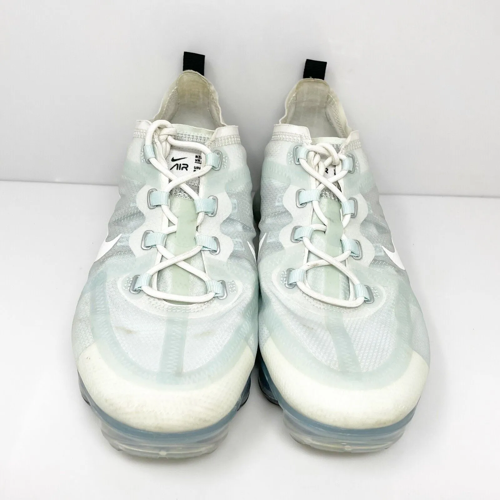 Nike Womens Air VaporMax 2019 AR6632-403 White Running Shoes Sneakers Size 10