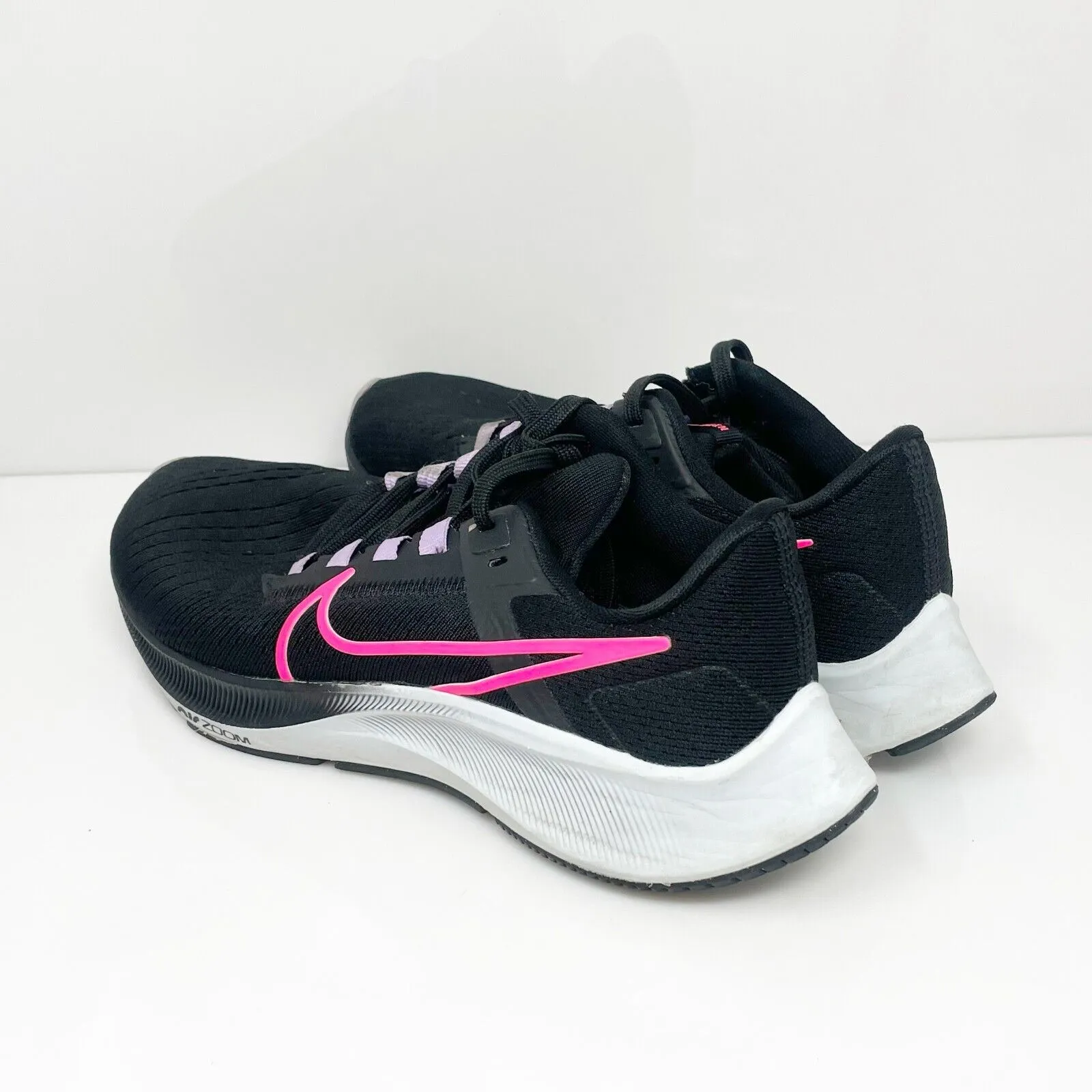 Nike Womens Air Zoom Pegasus 38 CW7358-003 Black Running Shoes Sneakers Size 5.5