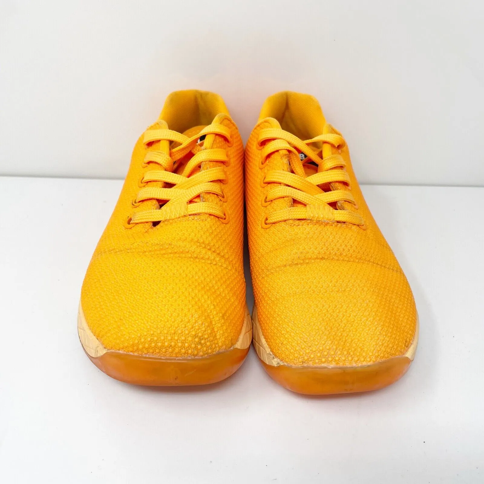 Nobull Unisex Trainer Orange Running Shoes Sneakers Size M 5.5 W 7