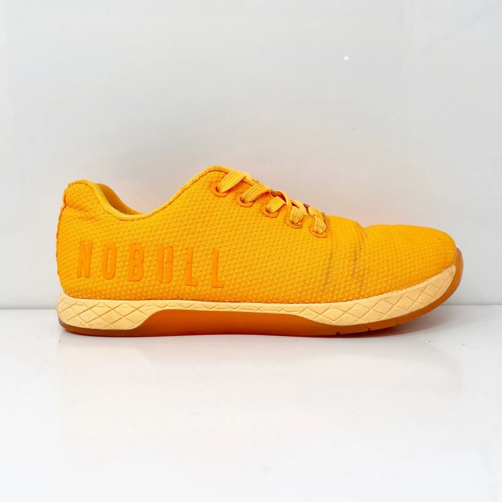 Nobull Unisex Trainer Orange Running Shoes Sneakers Size M 5.5 W 7