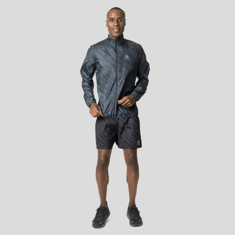 Odlo  Zeroweight Print - Giacca running - Uomo