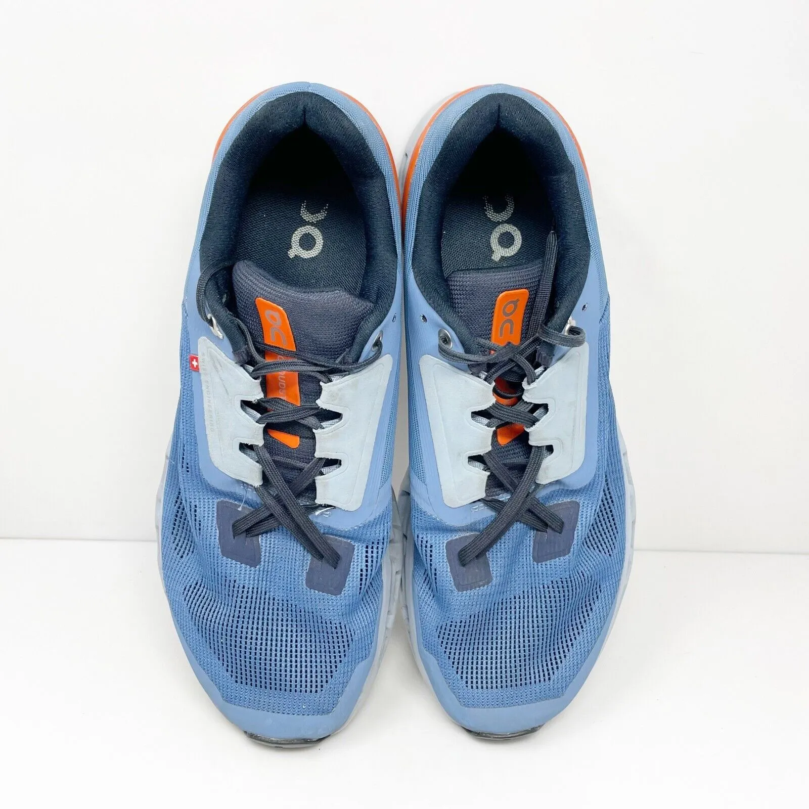 On Mens Cloudstratus Blue Running Shoes Sneakers Size 10