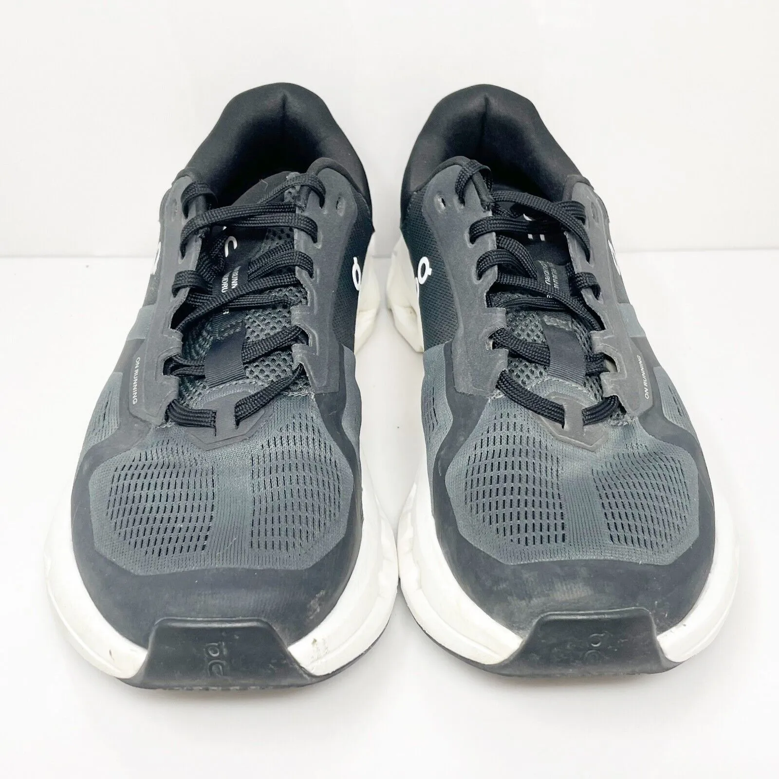 On Womens Cloudrunner 2 Gray Running Shoes Sneakers Size 9.5