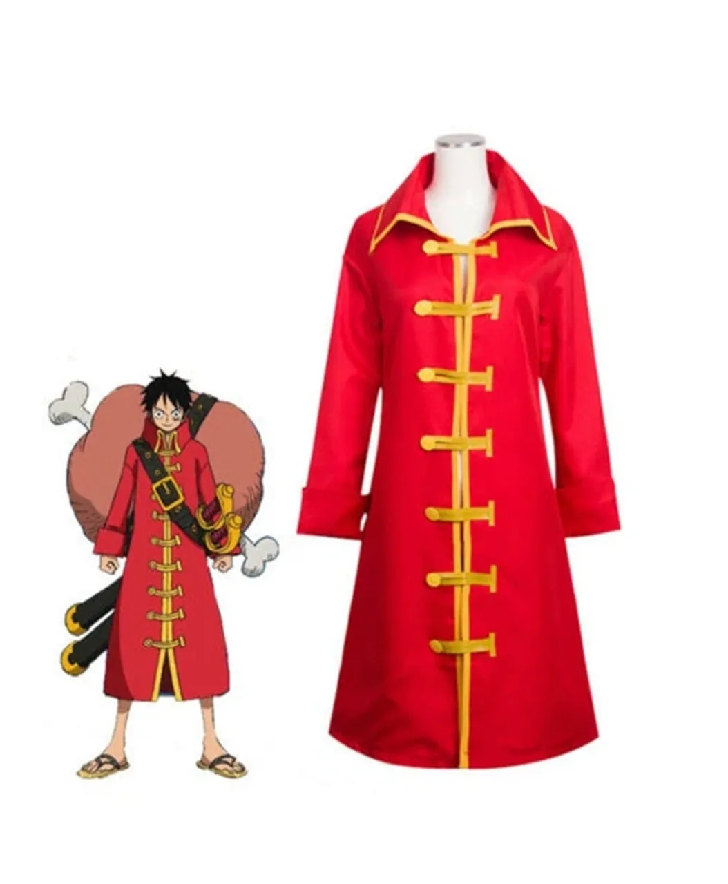 One Piece Luffy Captain Coat