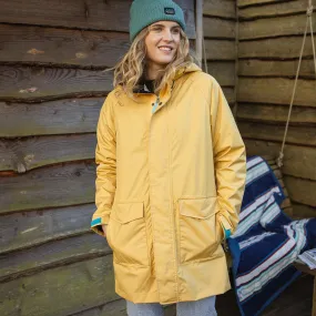 Pacific Recycled Waterproof Jacket - Ochre Yellow