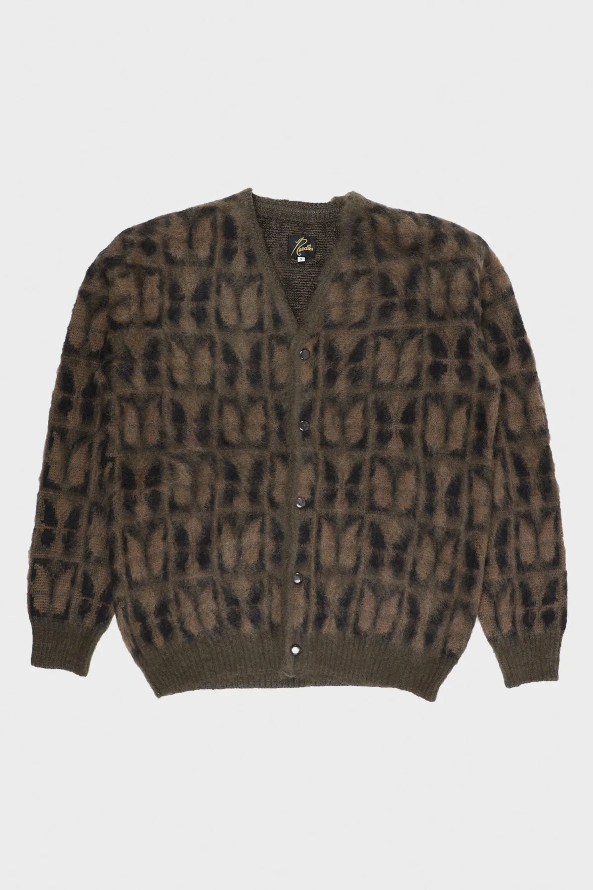 Papillon Mohair Cardigan - Olive