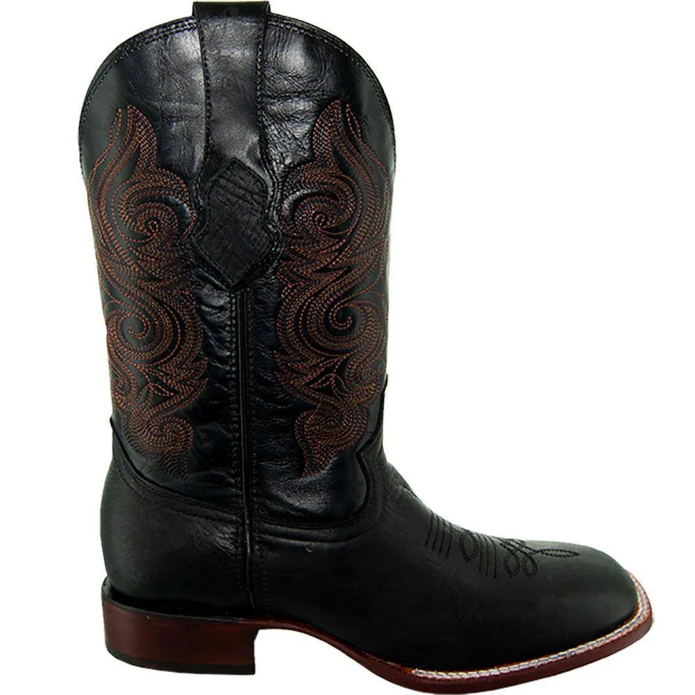 Parker Men's Broad Square Toe Cowboy Boots (H9001)