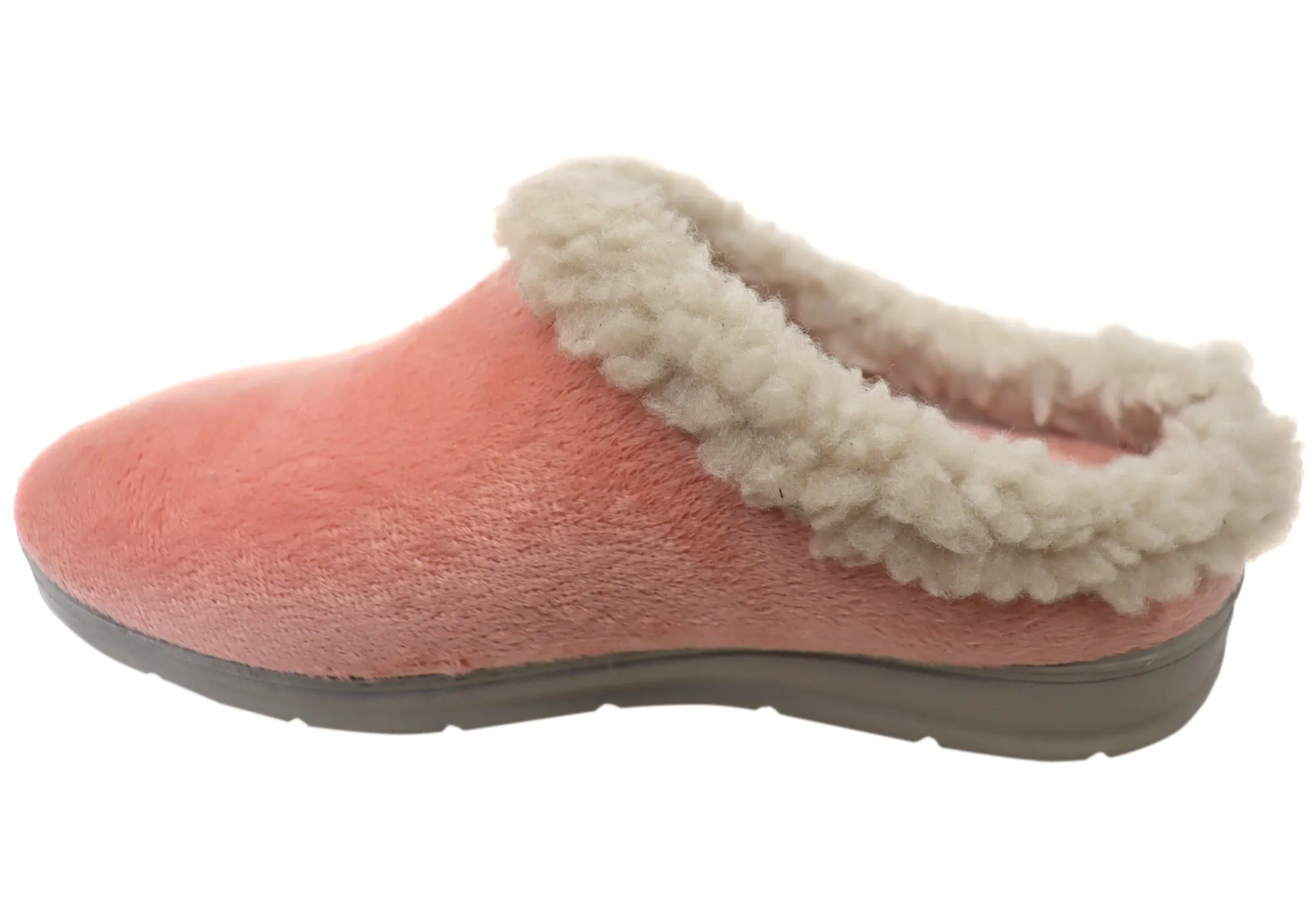 Pegada Marnie Womens Brazilian Closed Toe Open Back Comfort Slippers