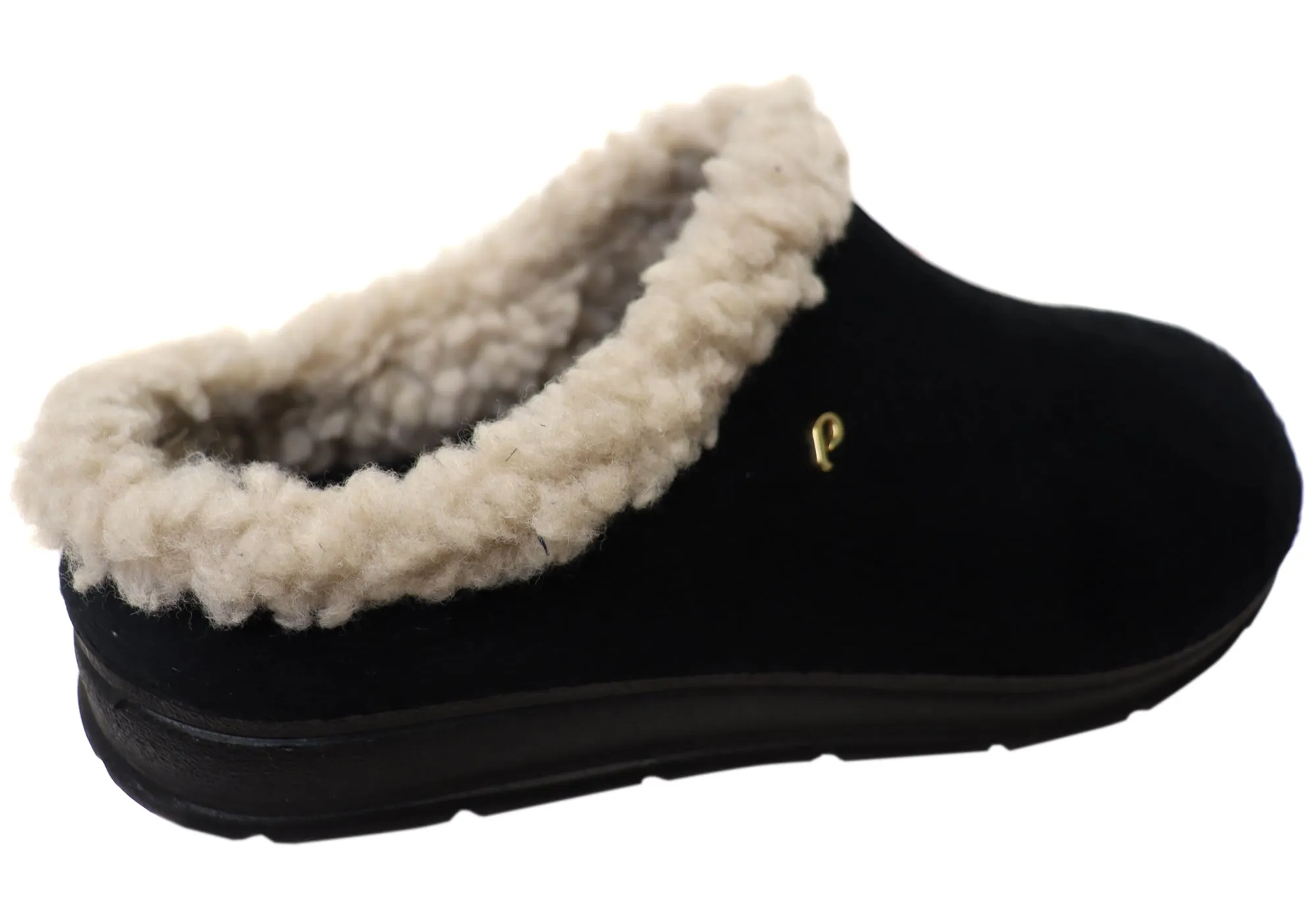 Pegada Marnie Womens Brazilian Closed Toe Open Back Comfort Slippers