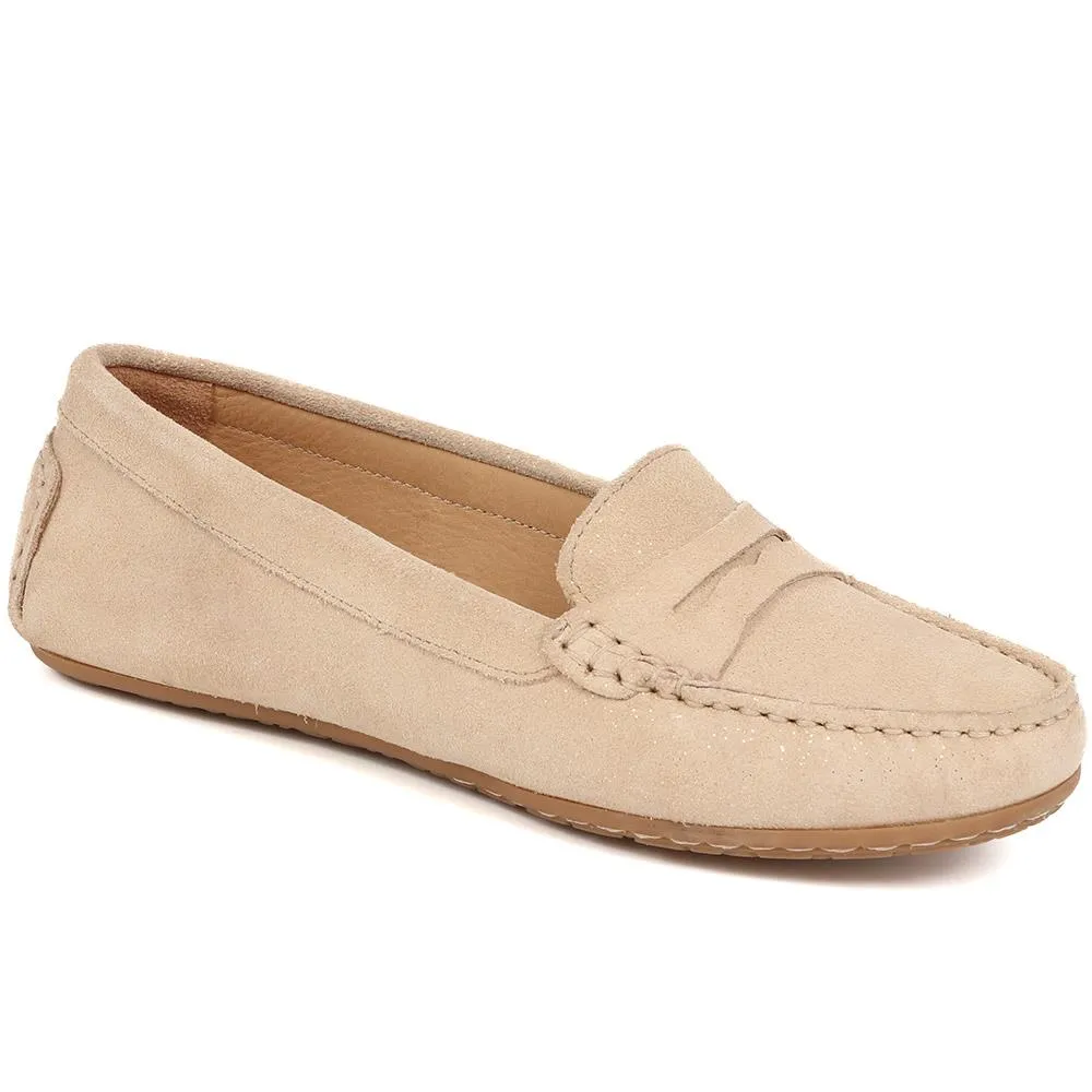 Penelopie Leather Moccasins - PENELOPIE / 322 368