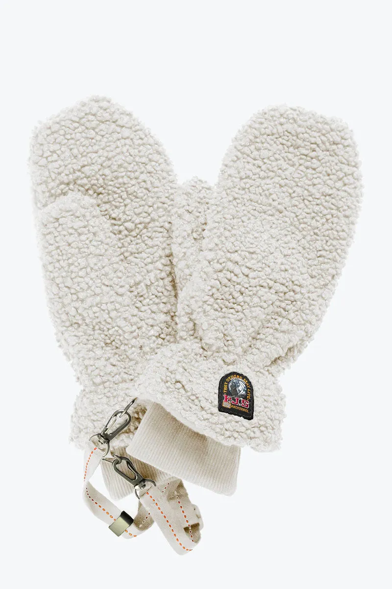 Power Mittens Off White