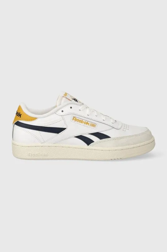 Reebok leather sneakers Club C Revenge white color