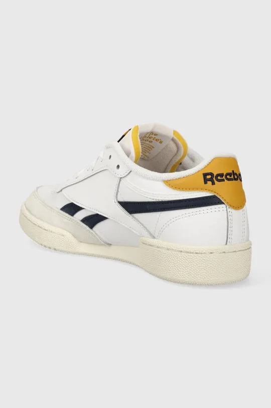 Reebok leather sneakers Club C Revenge white color