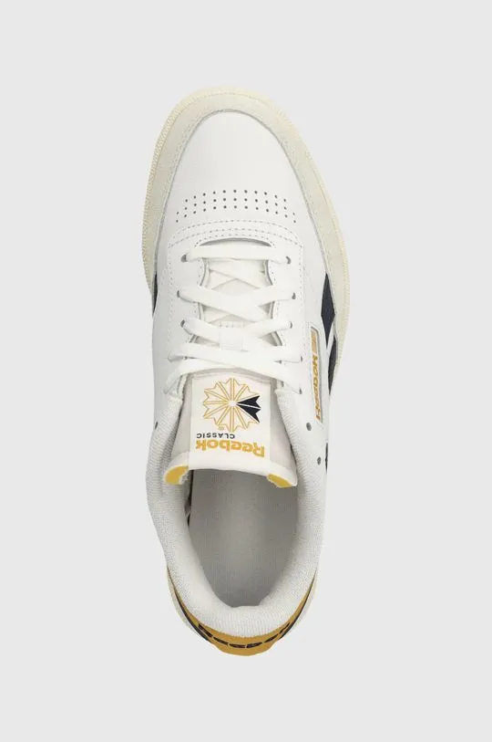 Reebok leather sneakers Club C Revenge white color