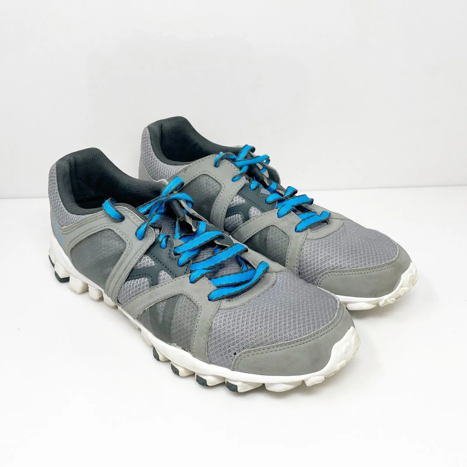 Reebok Mens Realflex Train RS 2.0 M48048 Gray Running Shoes Sneakers Size 9.5