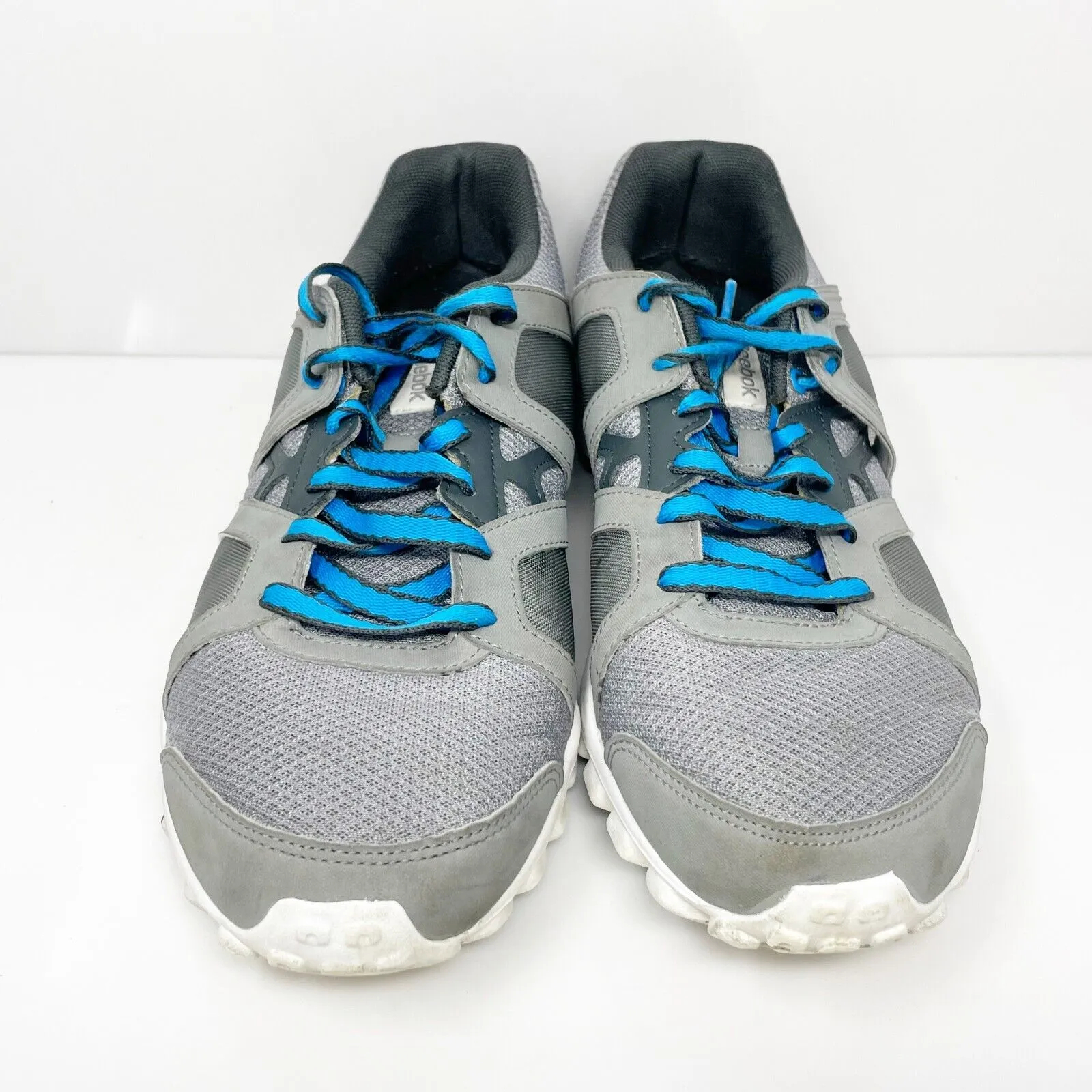 Reebok Mens Realflex Train RS 2.0 M48048 Gray Running Shoes Sneakers Size 9.5