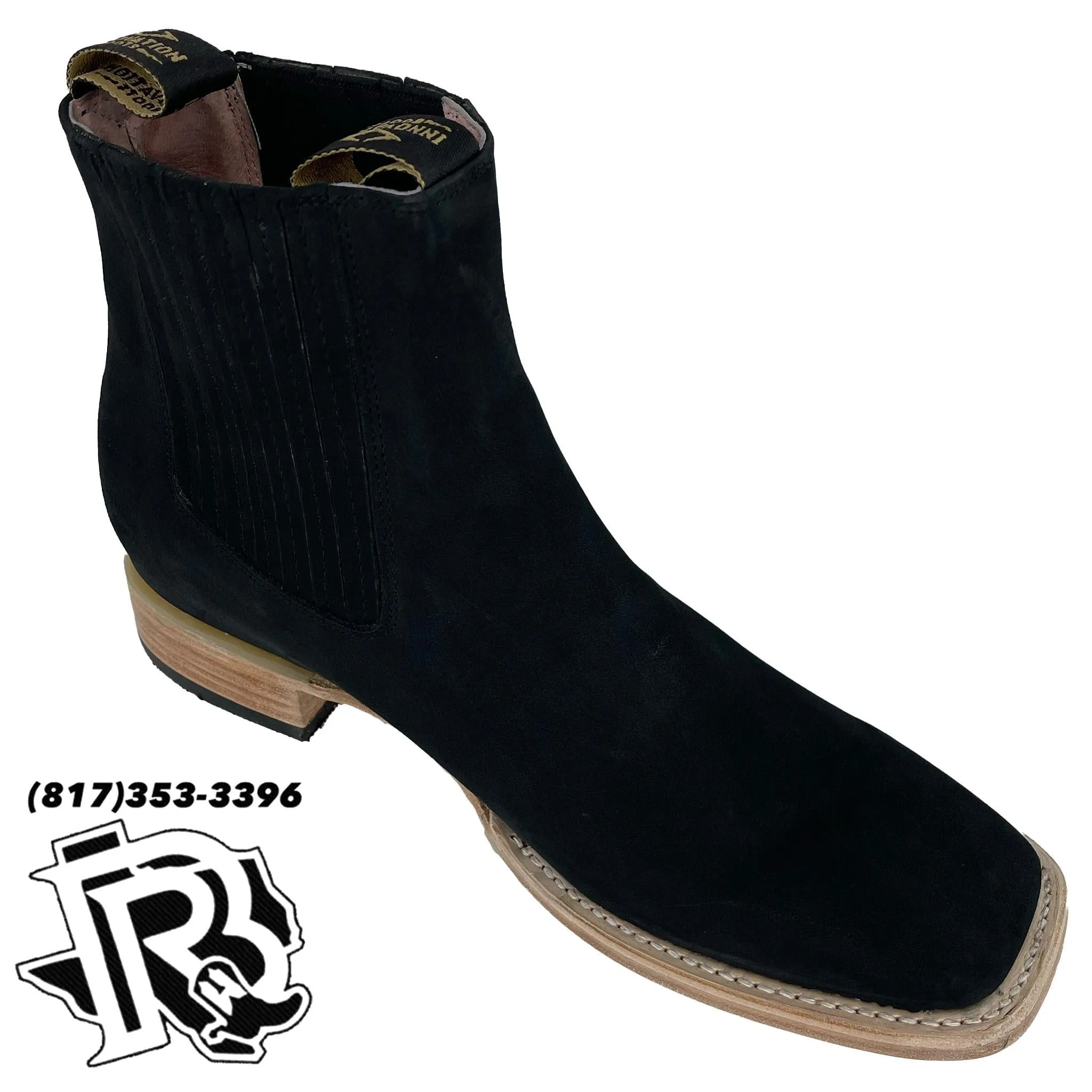 ROUGH OUT BOOTS | MATTE BLACK COLOR