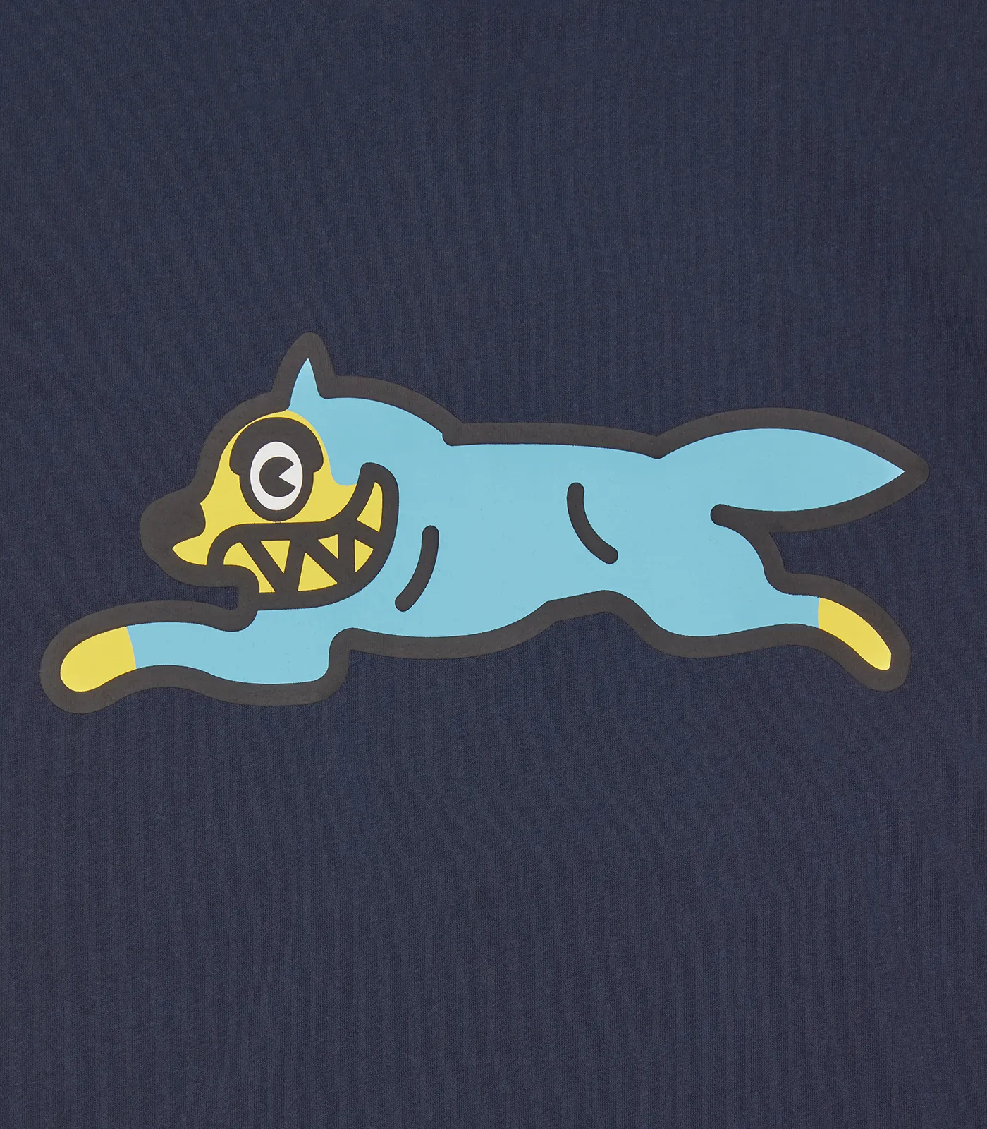 RUNNING DOG T-SHIRT - NAVY