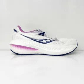 Saucony Womens Triumph 21 S10881-31 White Running Shoes Sneakers Size 8