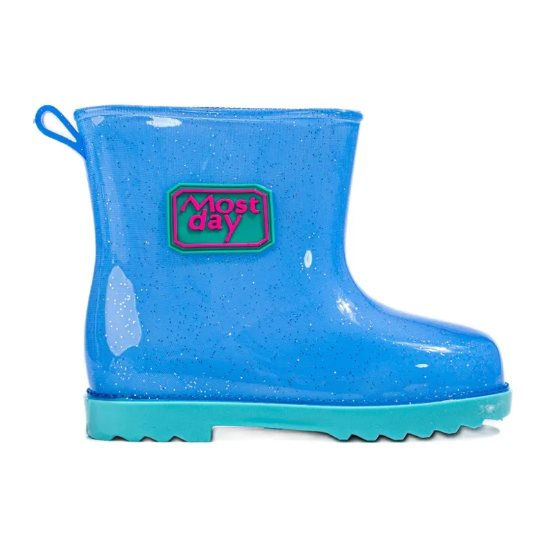 Shelovet blue galoshes for boy